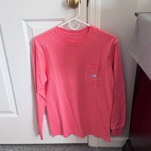 Southern Marsh Coral Long Sleeve Shirt